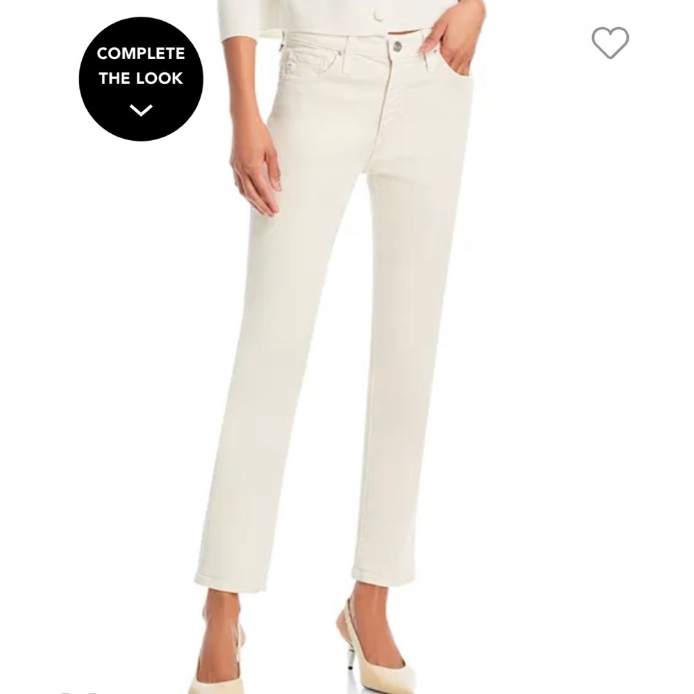 AG The Mari High Rise Straight Jeans